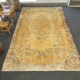 Tapis oushak jaune 200x300