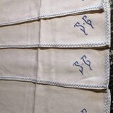 Napkins old monogrammed