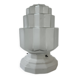 Old art deco skyscraper table lamp