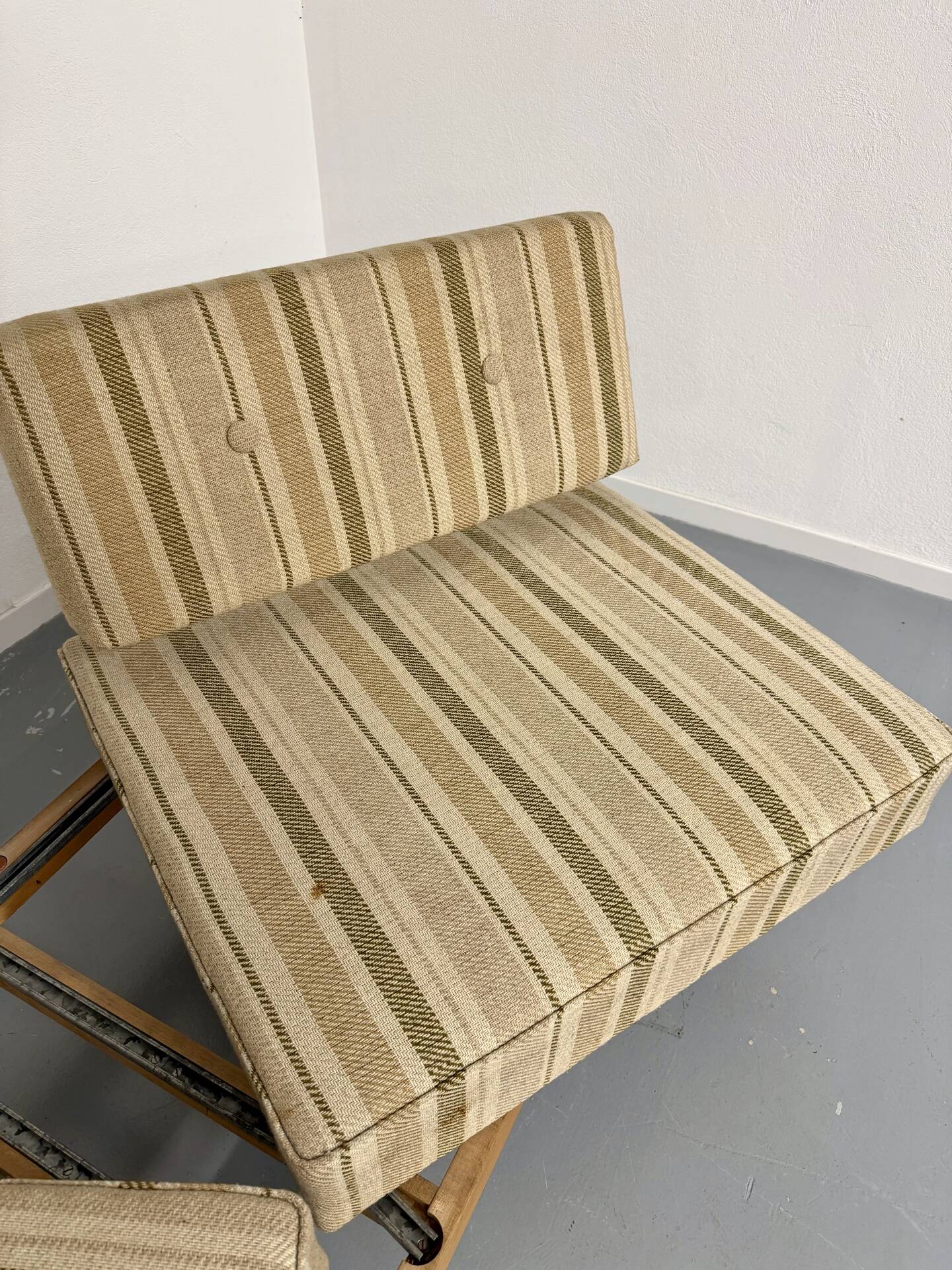 Vintage Daybed sofa bed design by Wilhelm Knoll model Stella from the 1960s.