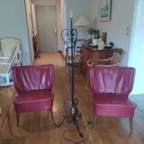 1950 wrought iron lampshade