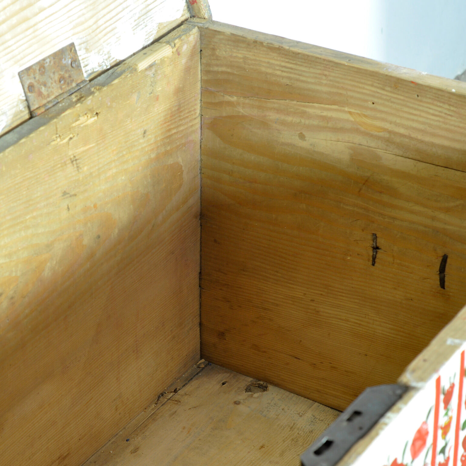 Folk art bridal chest, circa 1950