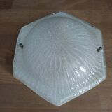 Ceiling lamp Original wall lamp in old bubbled molded glass dp 0322129