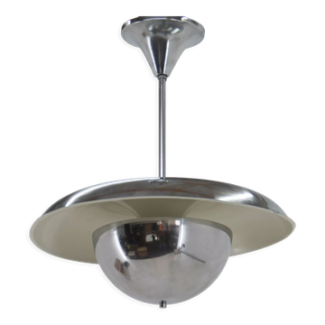Rare Bauhaus Chandelier by IAS, 1930s, Restored
