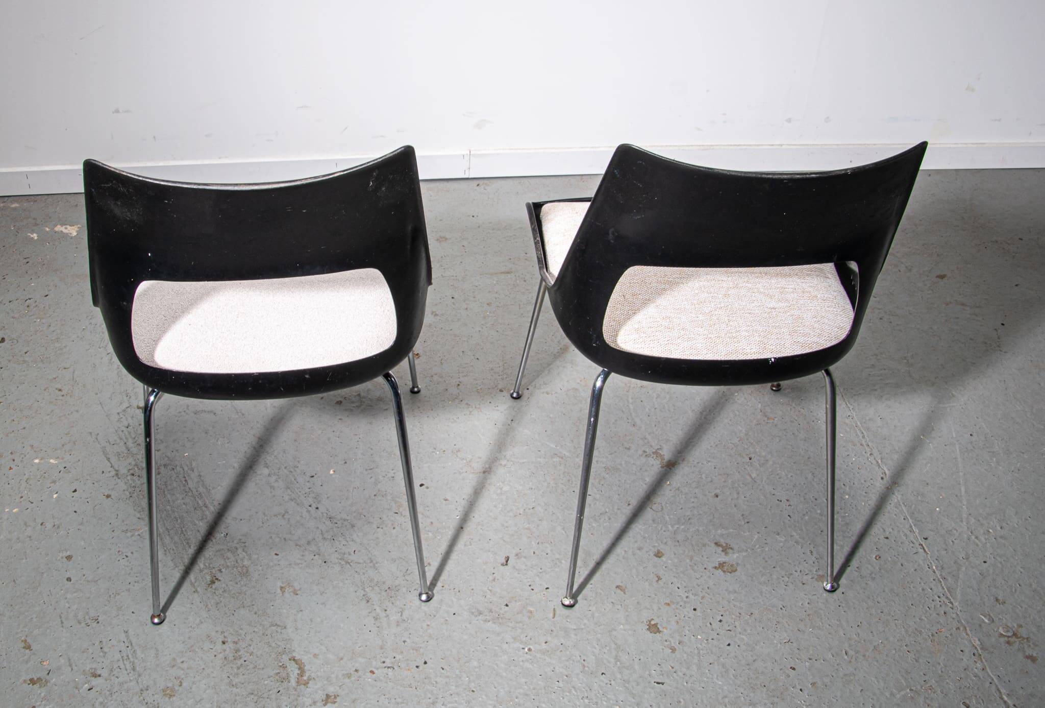 6 chaises Kay Korbing pour Fibrex Danemark