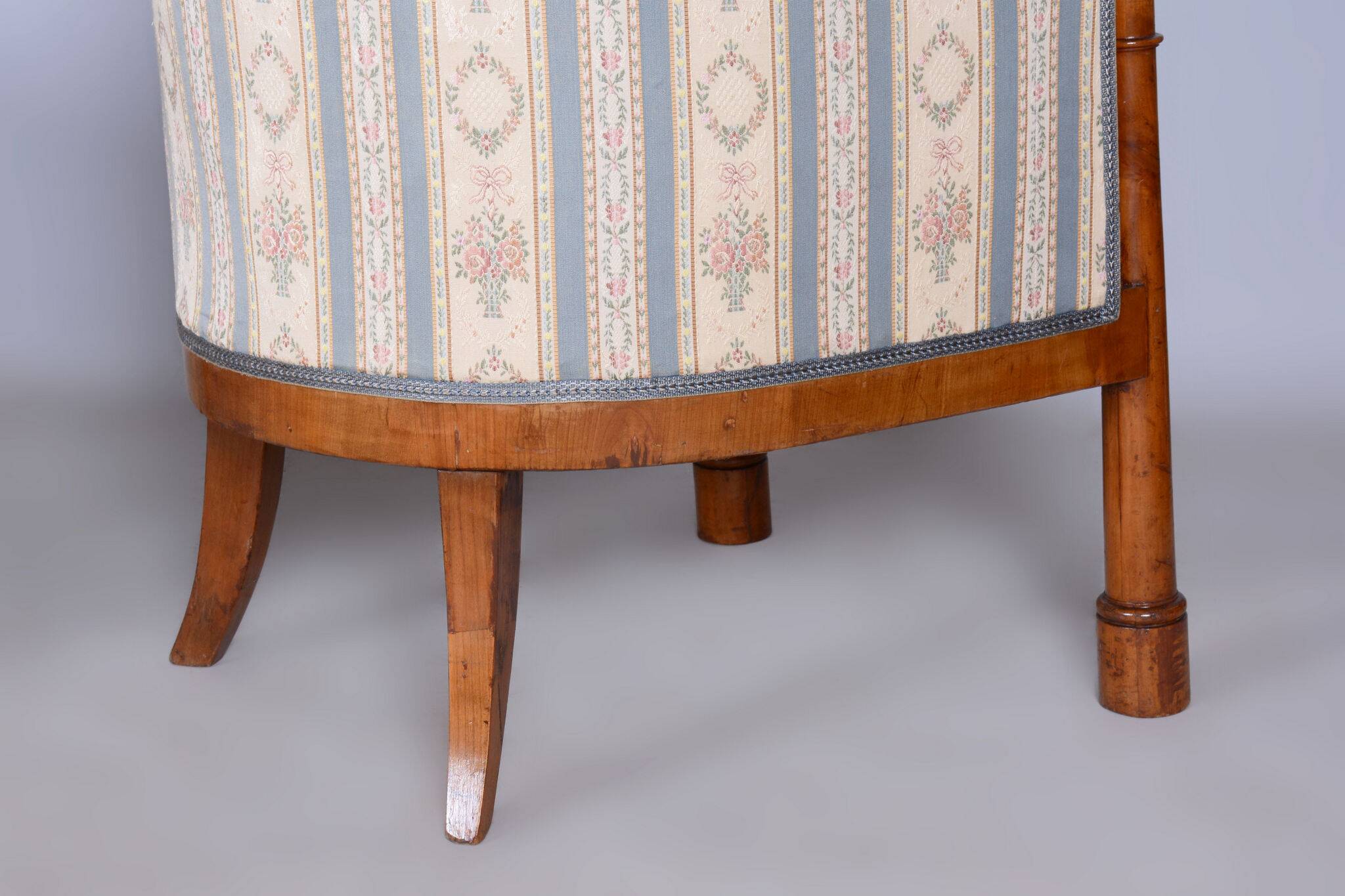 Ensemble de sièges en bouleau Biedermeier restauré, polonais ravivé, Vienne, Autriche, années 1830