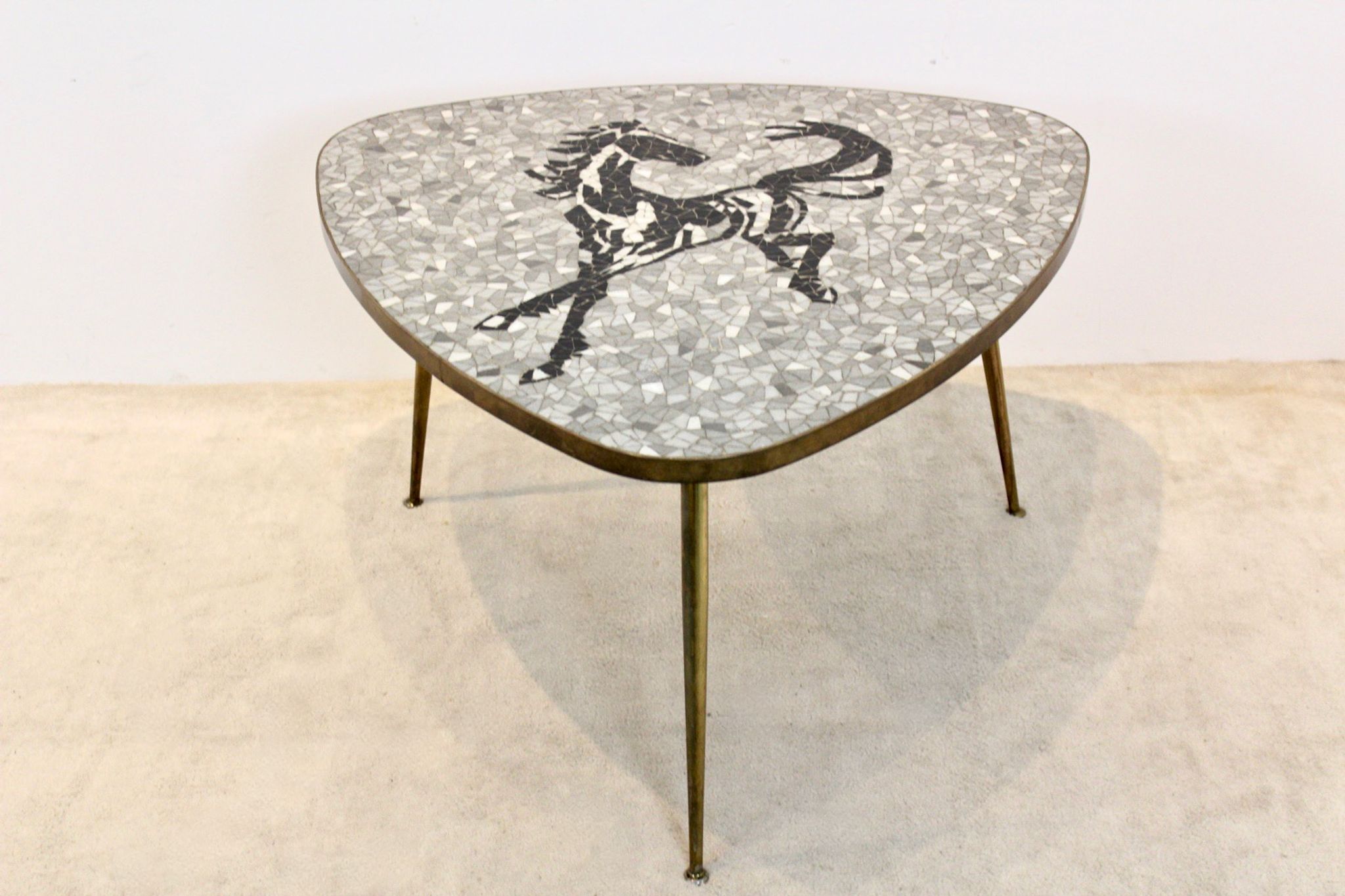 Table basse par Berthold Müller, années 1960