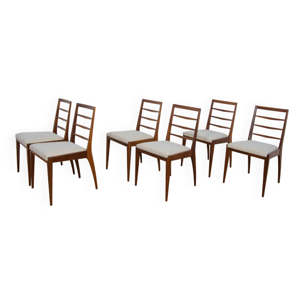 Chaises de Salle à Manger Mid-Century en Teck de McIntosh, 1960s, Set de 6