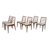 Chaises de Salle à Manger Mid-Century en Teck de McIntosh, 1960s, Set de 6