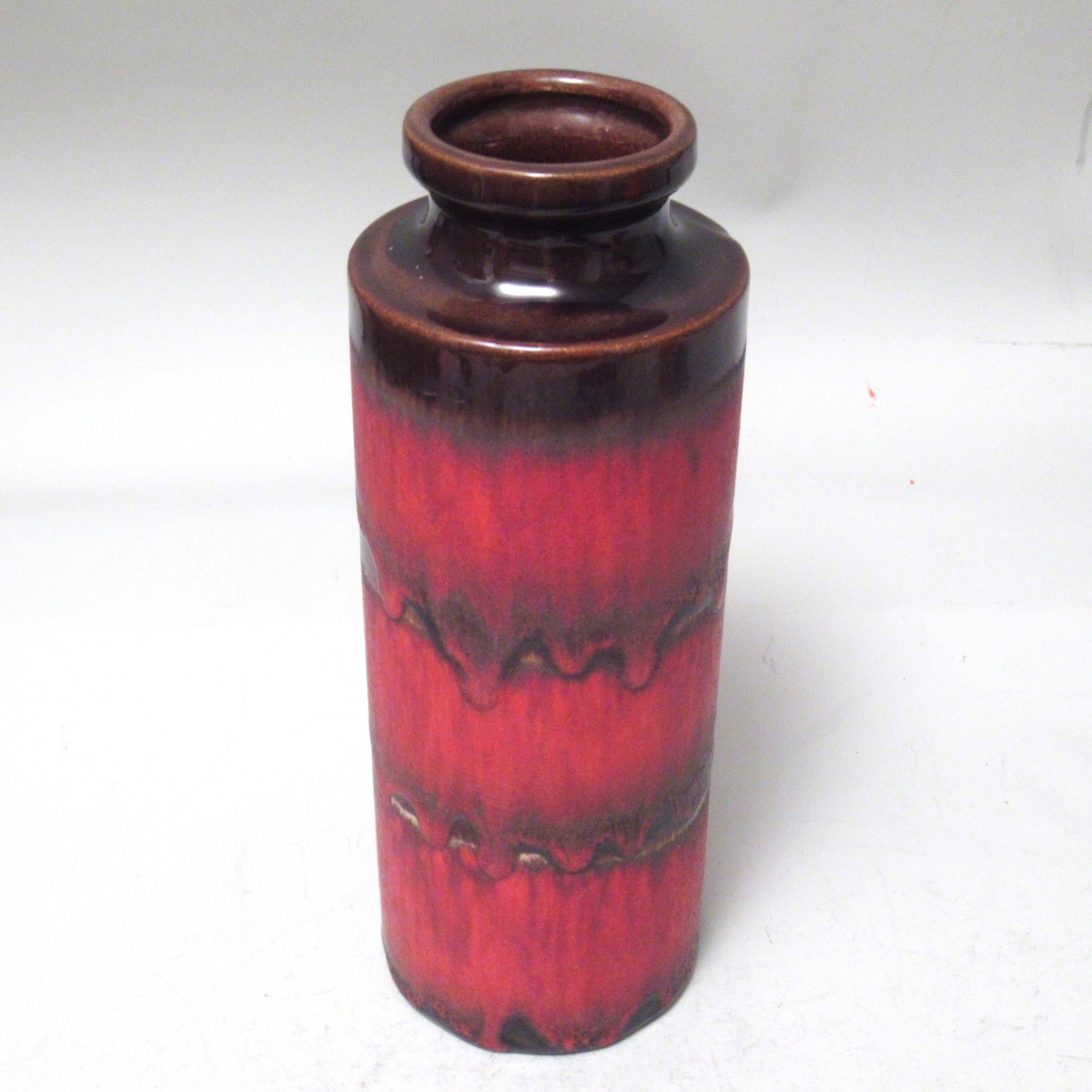 Fat Lava vase in ceramic Scheurich Germany 1960s