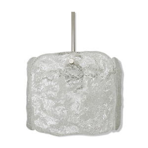 Lustre en verre de glace