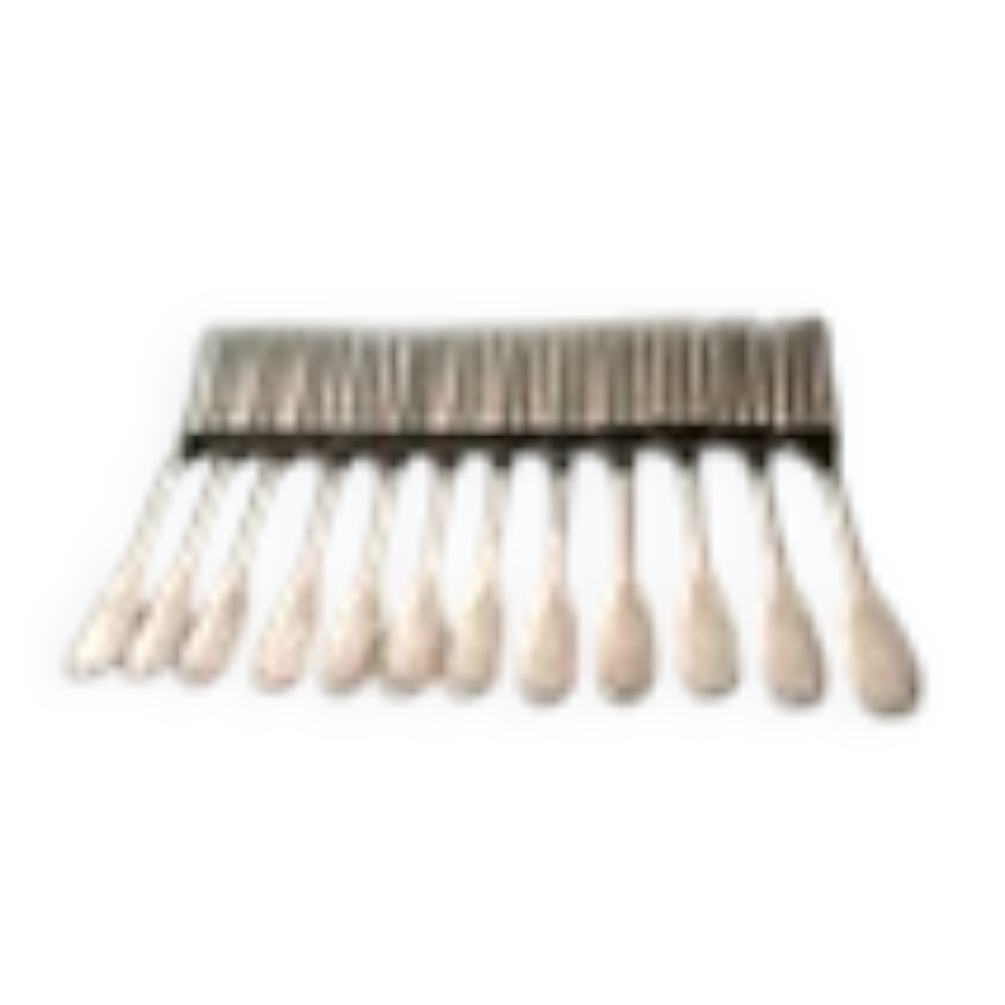 Christofle Marly, cake service: 12 forks + serving cake knife.