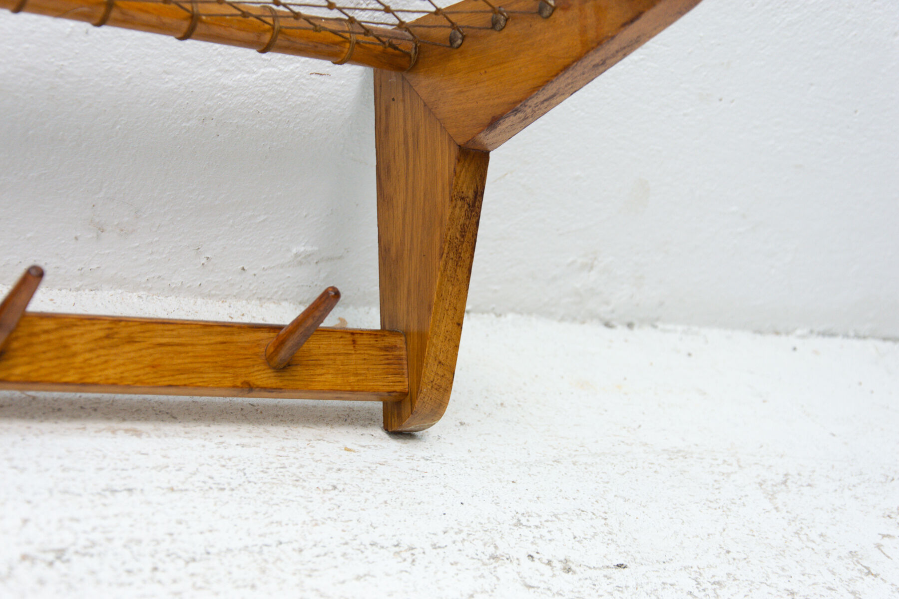 Mid century wall shelf by Krásná Jizba, Czechoslovakia, 1960´s