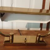 Golden sconce with switch