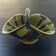 Olive green pocket empty basket