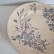 Lot De 9 Assiettes Plates Terre De Fer