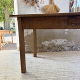 Table de ferme en cerisier