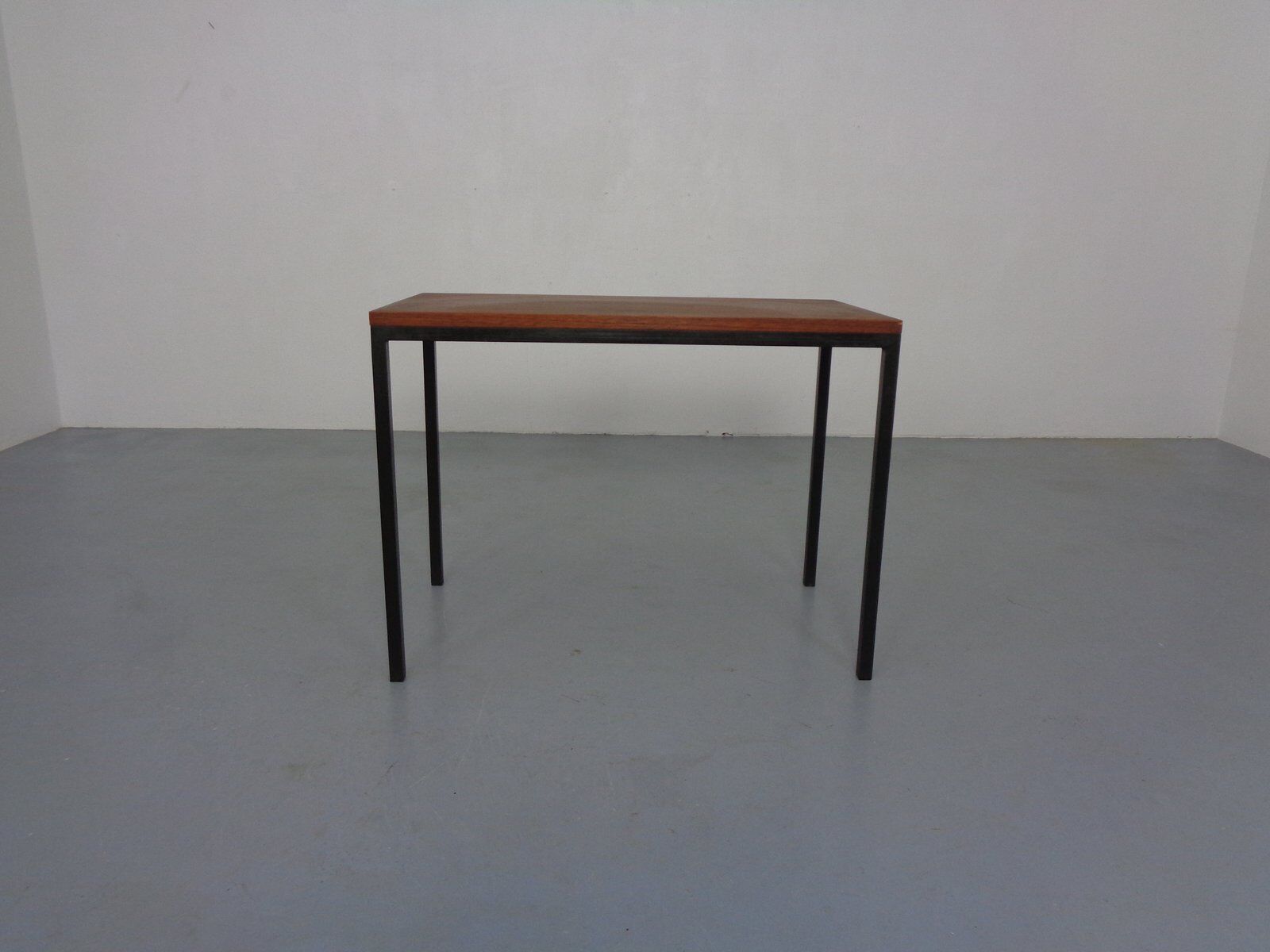 Vintage Teak and Steel Desk, Denmark, 1960s