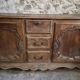 Grand oak buffet from the 18th century, Auvergne