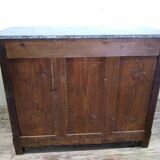 Chest of drawers with old marble