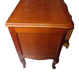 commode deux tiroirs regency teinte merisier XX  siècles