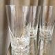 4 juice glasses suite long drink crystal size