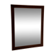 Vintage art deco / art nouveau wooden mirror