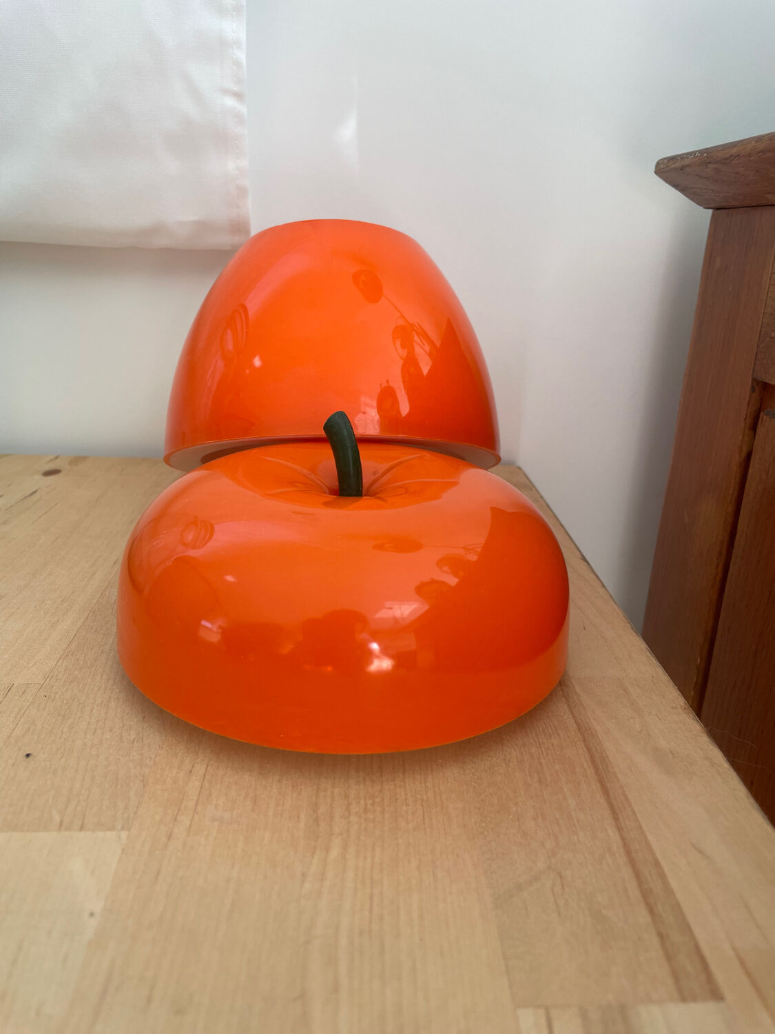 Apple ice cream bucket -70's