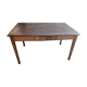 Farm table with a drawer