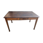 Table de ferme avec un tiroir
