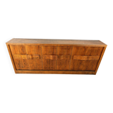 Vintage brutalist credenza, 1970s