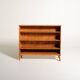 Scandinavian Elm Bookcase, 1940s/50s