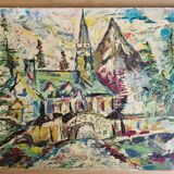 Peinture montagne