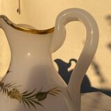 Ancien broc en opaline napoleon III