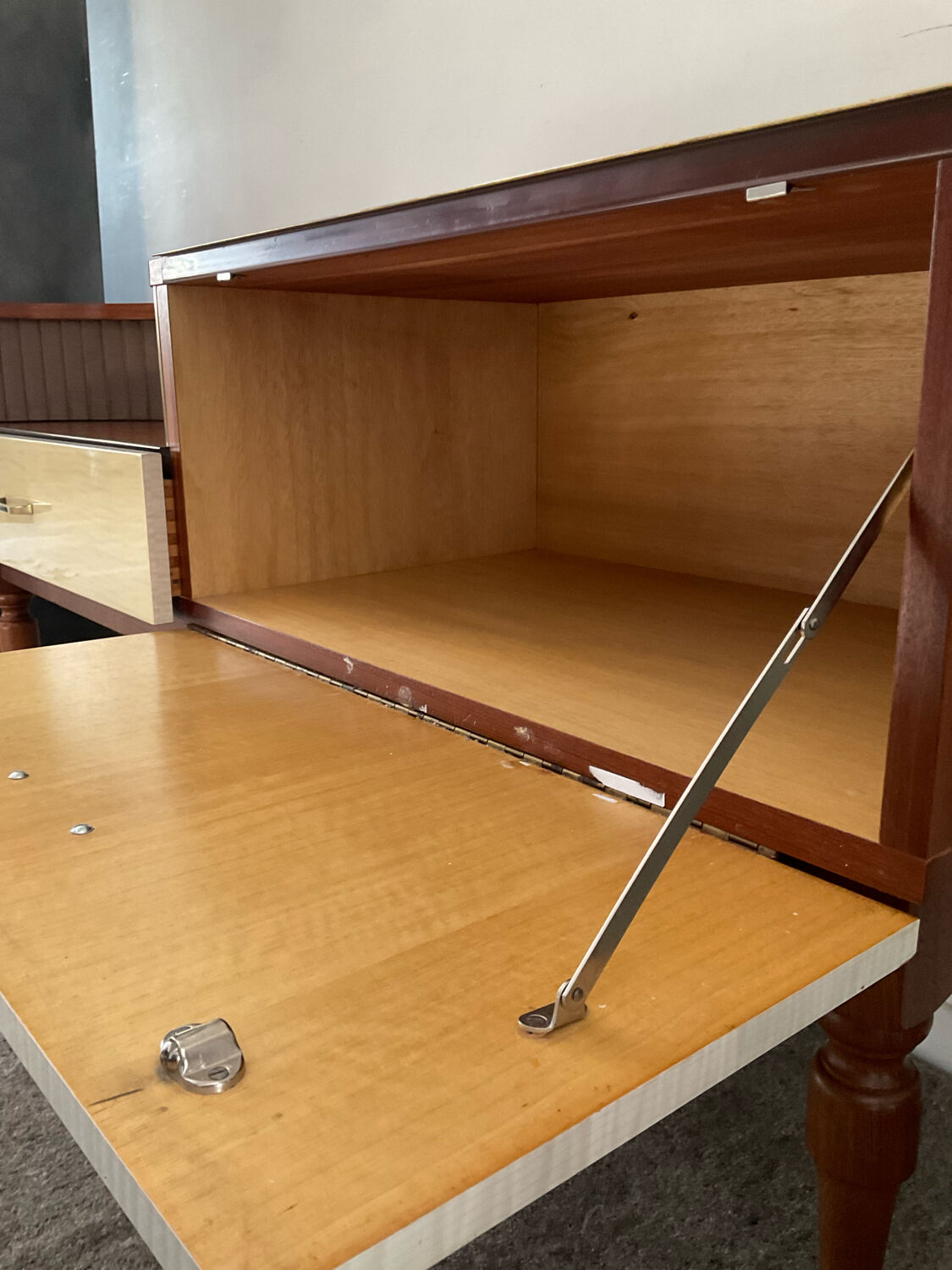 Enfilade vintage tv furniture from the 60s