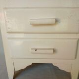 Old storage cabinet with two drawers
