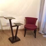 Modernist art deco saddle