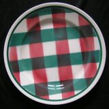 Plates & dessert dish Basque décor