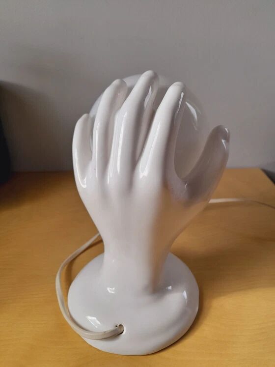 Ceramic table lamp 1980