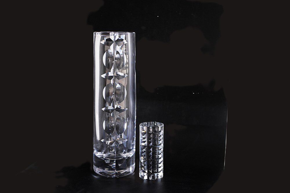 Vase by Mona Morales Schildt for Kosta, 1960s, set of 2