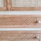 Vintage linen chest of drawers