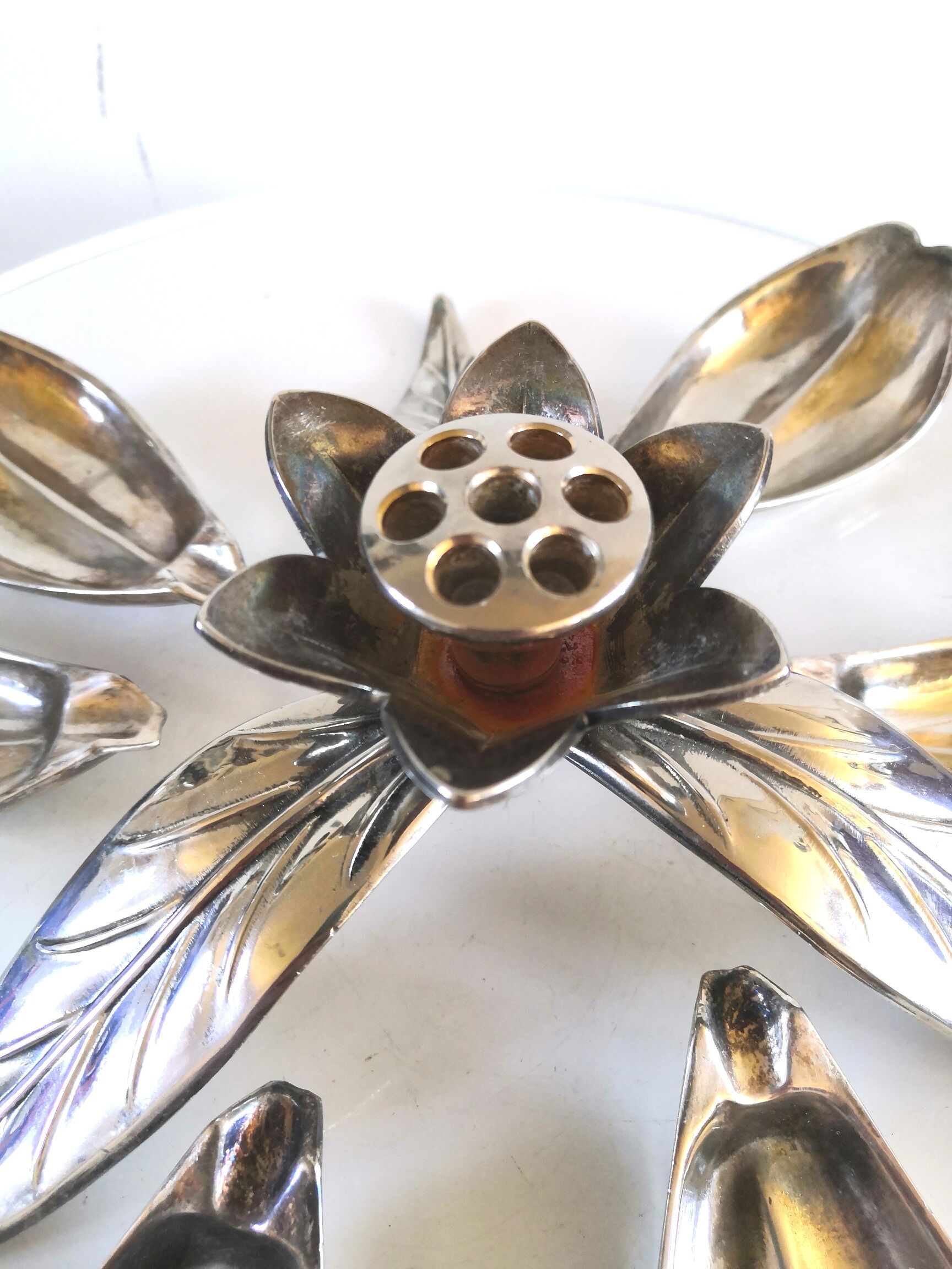 Ashtray flower petals Cenicero WA Italy 60s