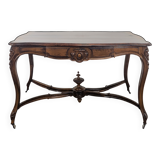 Napoleon III period rosewood center table