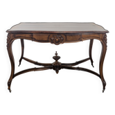 Napoleon III period rosewood center table