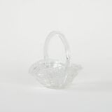 Sucrier en forme de panier, design danois, années 1970, fabriqué au Danemark