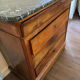 Louis Philippe style commode with marble top