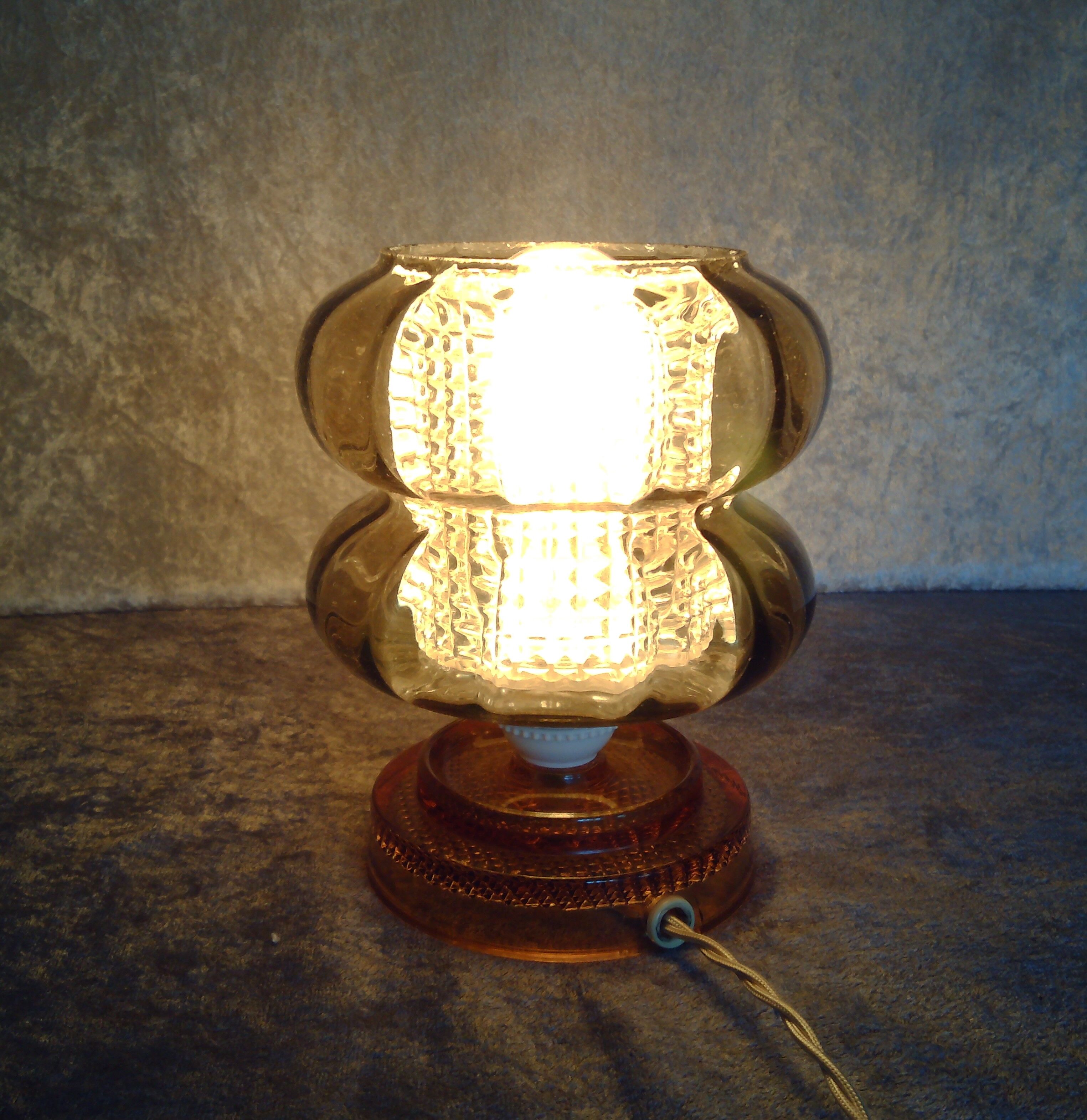 Table lamp "Bubble" by Carl Fagerlund for Orrefors 1960/70's