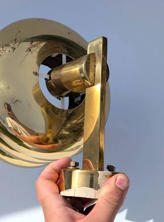 Hans-Agne Jakobsson V361 Brass Wall Lamp