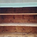 Old glazed sideboard