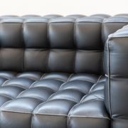 Kubus Sofas, Two Places by Josef Hoffmann for Wittmann, 1980s, Set of 4